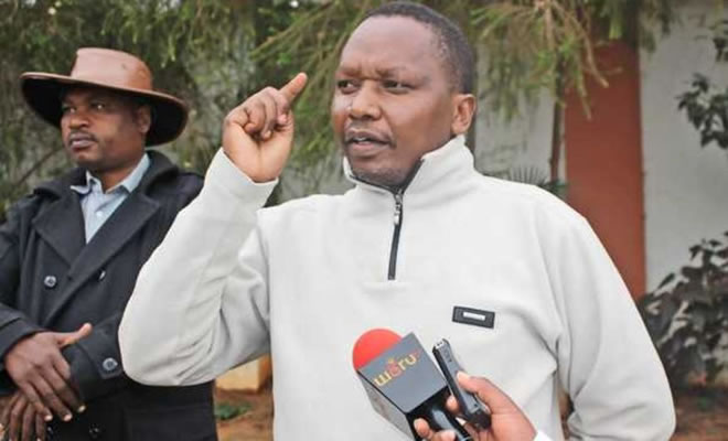 Mr Kimathi Munjuri, the Chairman of Nyambene Miraa Traders Association. He said traders will lose Sh8 million if the Khat intended for Hargeisa in Somaliland is not sold on time. PHOTO | FILE | NATION MEDIA GROUP