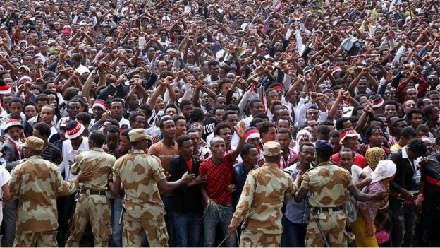 Oromos have long felt politically and economically marginalised in Ethiopia.GETTY IMAGES