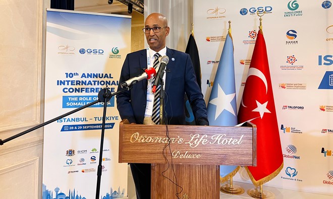 Global Somali Diaspora's 10th annual conference opens in Istanbul, Turkey